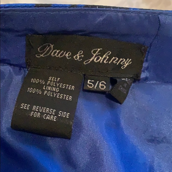 juniors prom girl two piece dress size 5/6💙💙 - Picture 5 of 5